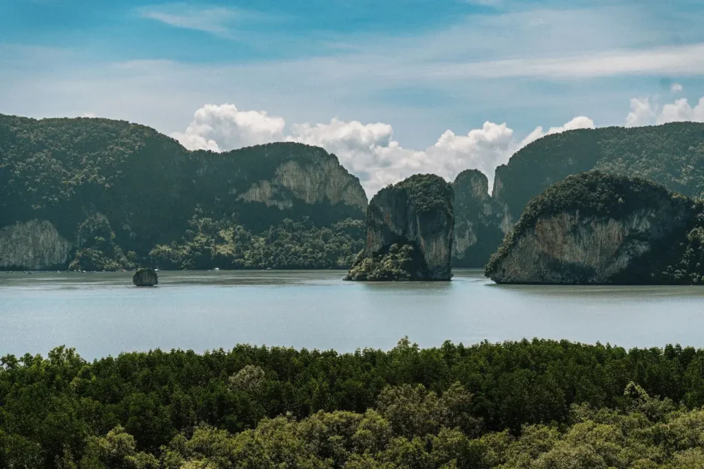La mer d'Andaman en Thaïlande